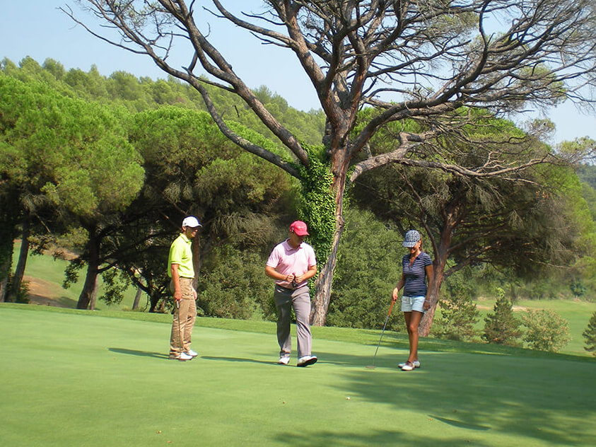 Cours collectif à 2 golfeurs 
