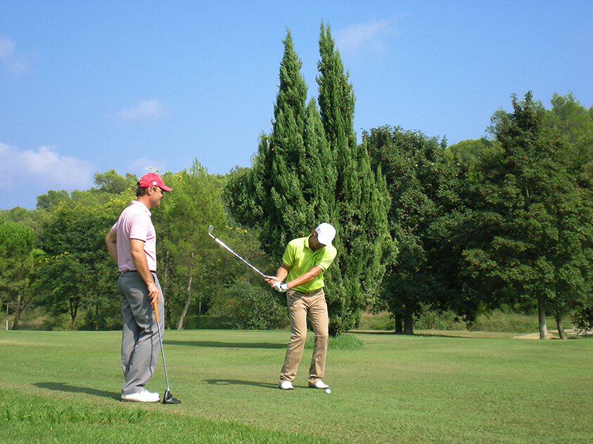 Cours particuliers de golf 